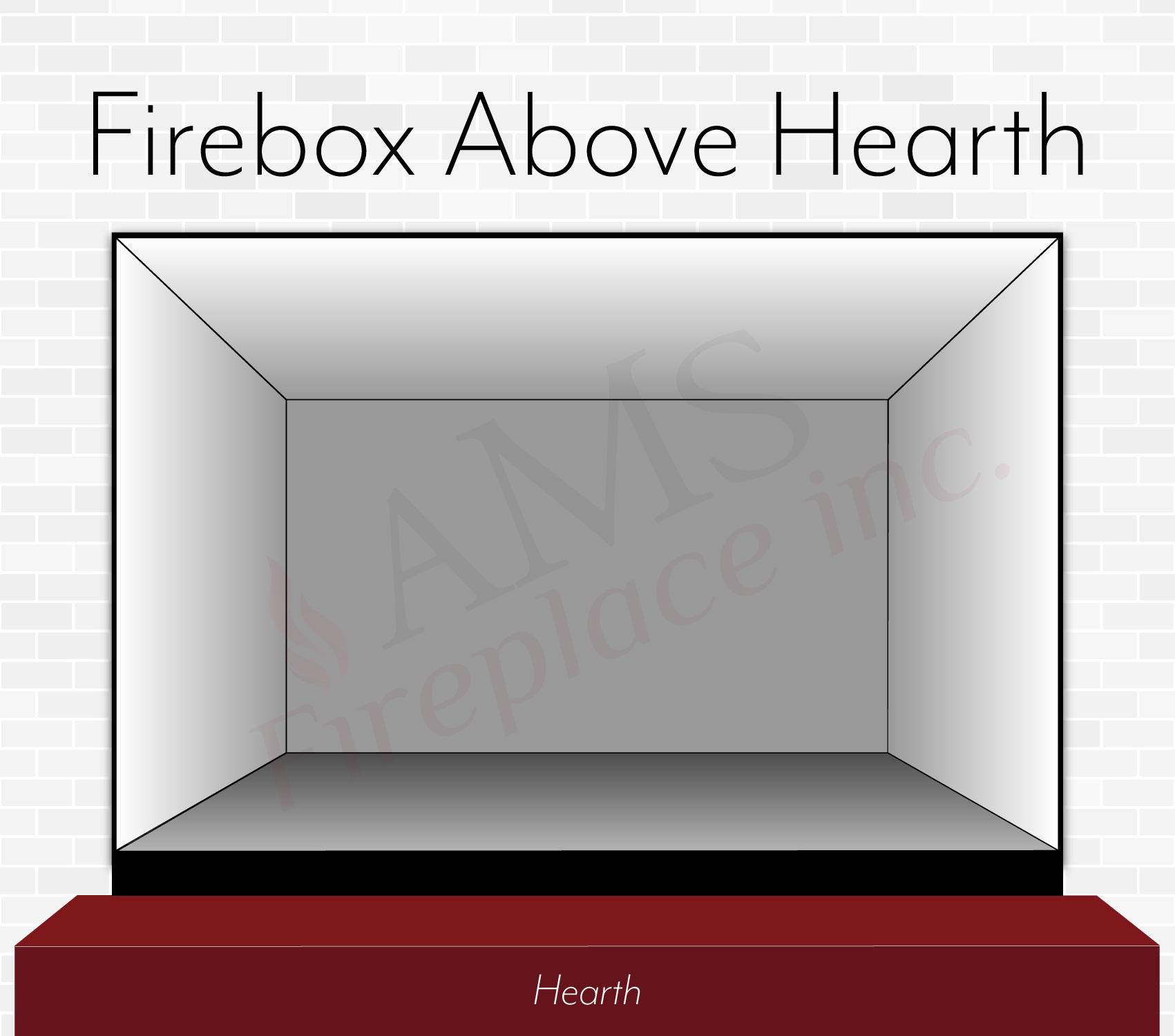The Firebox is Above the Hearth