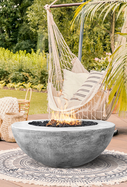 Circular Concrete Fire Pit
